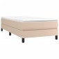 vidaXL Πλαίσιο Κρεβατιού Boxspring Καπουτσίνο 100x200εκ. Συνθετ. Δέρμα