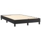 vidaXL Πλαίσιο Κρεβατιού Boxspring Μαύρο 120 x 200 εκ. Συνθετικό Δέρμα