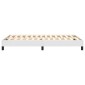 vidaXL Πλαίσιο Κρεβατιού Boxspring Λευκό 120x200 εκ. Συνθετικό Δέρμα