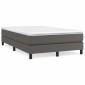 vidaXL Πλαίσιο Κρεβατιού Boxspring Γκρι 120x200 εκ. Συνθετικό Δέρμα