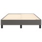 vidaXL Πλαίσιο Κρεβατιού Boxspring Γκρι 120x200 εκ. Συνθετικό Δέρμα