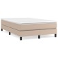 vidaXL Πλαίσιο Κρεβατιού Boxspring Καπουτσίνο 120x200εκ. Συνθετ. Δέρμα