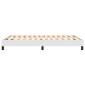 vidaXL Πλαίσιο Κρεβατιού Boxspring Λευκό 140x190 εκ. Συνθετικό Δέρμα