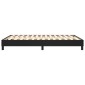 vidaXL Πλαίσιο Κρεβατιού Boxspring Μαύρο 140x200 εκ. Συνθετικό Δέρμα