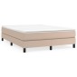 vidaXL Πλαίσιο Κρεβατιού Boxspring Καπουτσίνο 140x200εκ. Συνθετ. Δέρμα