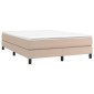 vidaXL Πλαίσιο Κρεβατιού Boxspring Καπουτσίνο 140x200εκ. Συνθετ. Δέρμα