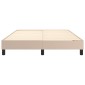 vidaXL Πλαίσιο Κρεβατιού Boxspring Καπουτσίνο 140x200εκ. Συνθετ. Δέρμα