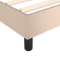vidaXL Πλαίσιο Κρεβατιού Boxspring Καπουτσίνο 140x200εκ. Συνθετ. Δέρμα
