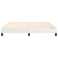 vidaXL Πλαίσιο Κρεβατιού Boxspring Λευκό 160x200 εκ. Συνθετικό Δέρμα