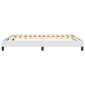 vidaXL Πλαίσιο Κρεβατιού Boxspring Λευκό 160x200 εκ. Συνθετικό Δέρμα