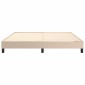vidaXL Πλαίσιο Κρεβατιού Boxspring Καπουτσίνο 160x200εκ. Συνθετ. Δέρμα
