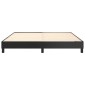 vidaXL Πλαίσιο Κρεβατιού Boxspring Μαύρο 180x200 εκ. Συνθετικό Δέρμα