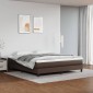 vidaXL Πλαίσιο Κρεβατιού Boxspring Καφέ 180x200 εκ. Συνθετικό Δέρμα