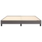 vidaXL Πλαίσιο Κρεβατιού Boxspring Γκρι 180x200 εκ. Συνθετικό Δέρμα
