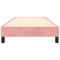 vidaXL Πλαίσιο Κρεβατιού Boxspring Ροζ 80x200 εκ. Βελούδινο