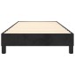vidaXL Πλαίσιο Κρεβατιού Boxspring Μαύρο 90x190 εκ. Βελούδινο
