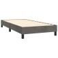 vidaXL Πλαίσιο Κρεβατιού Boxspring Σκούρο Γκρι 90x200 εκ. Βελούδινο