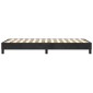 vidaXL Πλαίσιο Κρεβατιού Boxspring Μαύρο 90x200 εκ. Βελούδινο