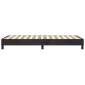 vidaXL Πλαίσιο Κρεβατιού Boxspring Μαύρο 100x200 εκ. Βελούδινο