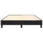 vidaXL Πλαίσιο Κρεβατιού Boxspring Μαύρο 140x200 εκ. Βελούδινο