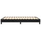 vidaXL Πλαίσιο Κρεβατιού Boxspring Μαύρο 140x200 εκ. Βελούδινο