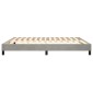 vidaXL Πλαίσιο Κρεβατιού Boxspring Ανοιχτό Γκρι 160x200 εκ. Βελούδινο