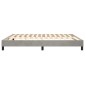 vidaXL Πλαίσιο Κρεβατιού Boxspring Ανοιχτό Γκρι 180x200 εκ. Βελούδινο