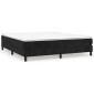 vidaXL Πλαίσιο Κρεβατιού Boxspring Μαύρο 180x200 εκ. Βελούδινο