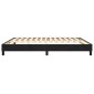 vidaXL Πλαίσιο Κρεβατιού Boxspring Μαύρο 180x200 εκ. Βελούδινο