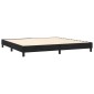 vidaXL Πλαίσιο Κρεβατιού Boxspring Μαύρο 200x200 εκ. Βελούδινο