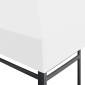 vidaXL Κάλυμμα για Κιόσκι Λευκό 3 x 3 μ. 270 γρ./μ²