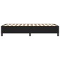 vidaXL Πλαίσιο Κρεβατιού Boxspring Μαύρο 80 x 200 εκ. Συνθετικό Δέρμα