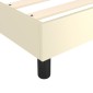 vidaXL Πλαίσιο Κρεβατιού Boxspring Κρεμ 80 x 200 εκ. Συνθετικό Δέρμα
