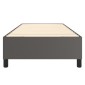 vidaXL Πλαίσιο Κρεβατιού Boxspring Γκρι 90x190 εκ. Συνθετικό Δέρμα