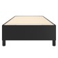 vidaXL Πλαίσιο Κρεβατιού Boxspring Μαύρο 90x200 εκ. Συνθετικό Δέρμα