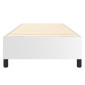 vidaXL Πλαίσιο Κρεβατιού Boxspring Λευκό 90x200 εκ. Συνθετικό Δέρμα