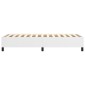 vidaXL Πλαίσιο Κρεβατιού Boxspring Λευκό 90x200 εκ. Συνθετικό Δέρμα
