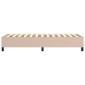 vidaXL Πλαίσιο Κρεβατιού Boxspring Καπουτσίνο 90x200 εκ. Συνθετ. Δέρμα