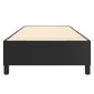 vidaXL Πλαίσιο Κρεβατιού Boxspring Μαύρο 100x200 εκ. Συνθετικό Δέρμα