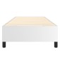 vidaXL Πλαίσιο Κρεβατιού Boxspring Λευκό 100x200 εκ. Συνθετικό Δέρμα