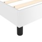 vidaXL Πλαίσιο Κρεβατιού Boxspring Λευκό 100x200 εκ. Συνθετικό Δέρμα