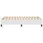 vidaXL Πλαίσιο Κρεβατιού Boxspring Λευκό 120x200 εκ. Συνθετικό Δέρμα