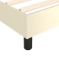 vidaXL Πλαίσιο Κρεβατιού Boxspring Κρεμ 120x200 εκ. Συνθετικό Δέρμα