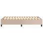 vidaXL Πλαίσιο Κρεβατιού Boxspring Καπουτσίνο 120x200εκ. Συνθετ. Δέρμα