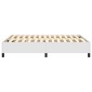 vidaXL Πλαίσιο Κρεβατιού Boxspring Λευκό 140x200 εκ. Συνθετικό Δέρμα