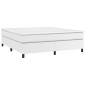 vidaXL Πλαίσιο Κρεβατιού Boxspring Λευκό 180x200 εκ. Συνθετικό Δέρμα