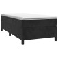 vidaXL Πλαίσιο Κρεβατιού Boxspring Μαύρο 80 x 200 εκ. Βελούδινο