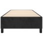 vidaXL Πλαίσιο Κρεβατιού Boxspring Μαύρο 80 x 200 εκ. Βελούδινο