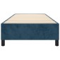 vidaXL Πλαίσιο Κρεβατιού Boxspring Σκούρο Μπλε 80x200 εκ. Βελούδινο