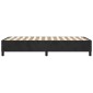 vidaXL Πλαίσιο Κρεβατιού Boxspring Μαύρο 90x190 εκ. Βελούδινο